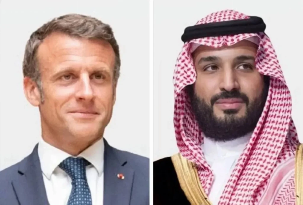 Crown Prince, Macron discuss ceasefire, maritime threats in phone call