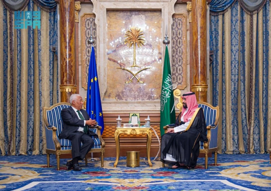 Crown Prince, EU Council president discuss regional developments in Jeddah