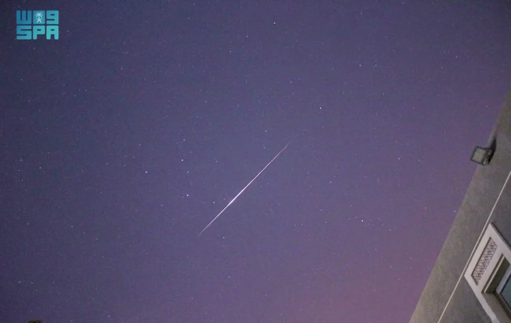 Lyrid meteor shower to peak over Saudi skies Wednesday night
