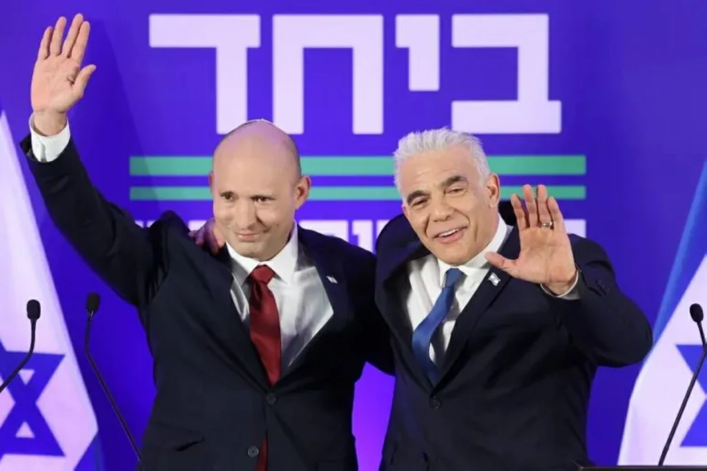 Former Israeli PMs Bennett and Lapid unite to unseat Netanyahu in upcoming election