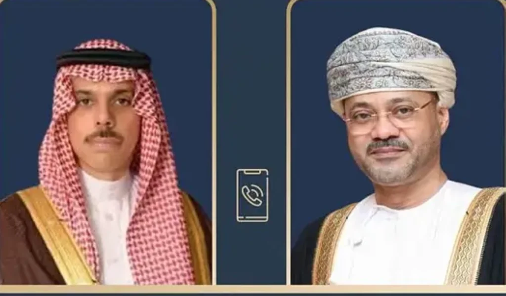 Saudi FM discusses over phone regional developments with his Qatari, Omani, and Egyptian counterparts