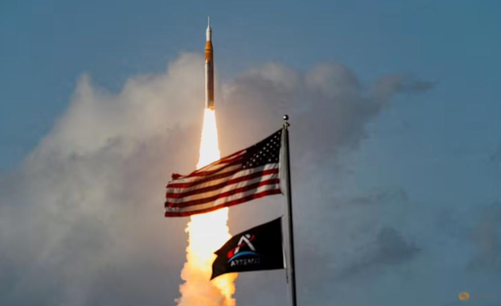 NASA launches first crewed lunar mission in half a century