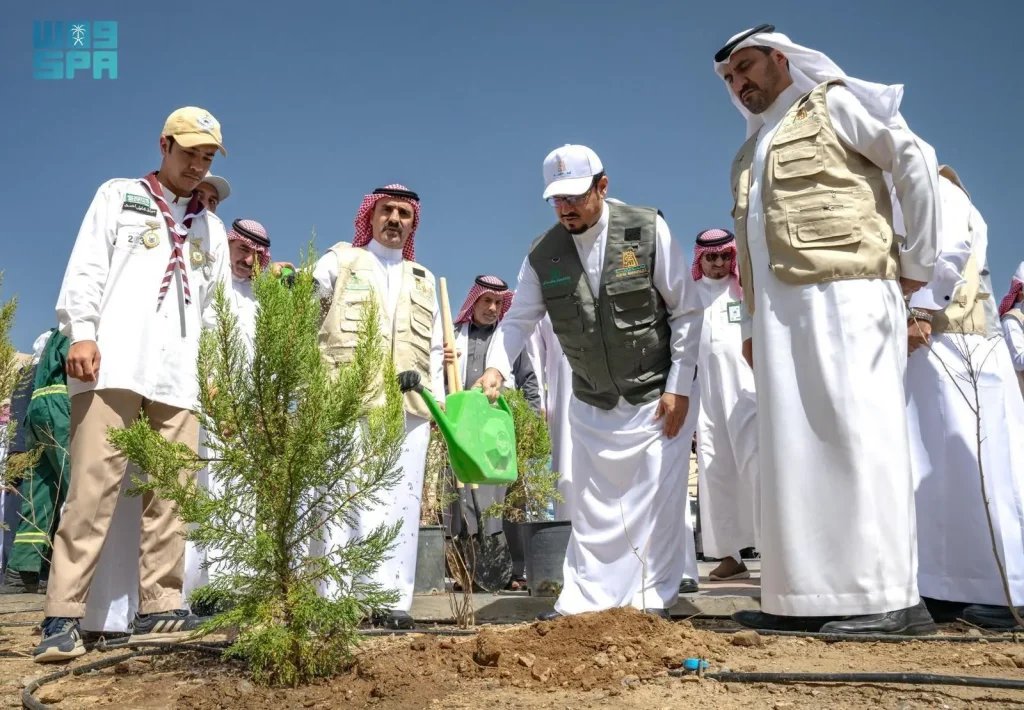 Al-Baha Municipality Launches Afforestation Initiative with over 20,000 Seedlings