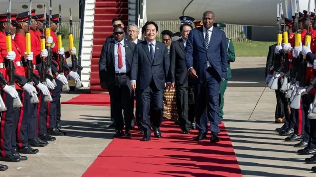 Taiwan president visits Eswatini days after blaming China for abandoned trip