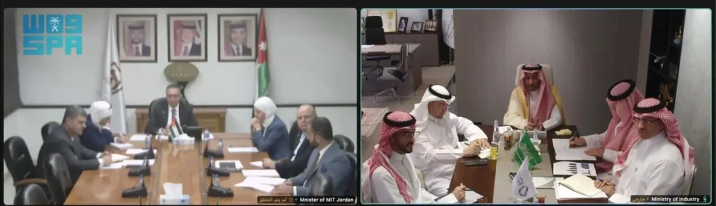 Saudi, Jordanian ministers discuss strengthening industrial integration