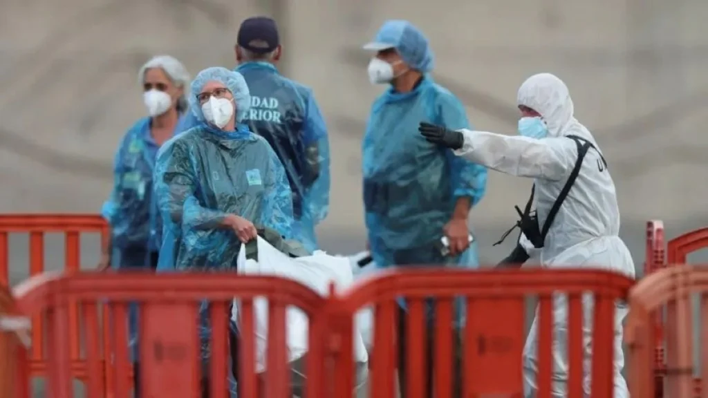 Evacuated US and French nationals test positive for hantavirus