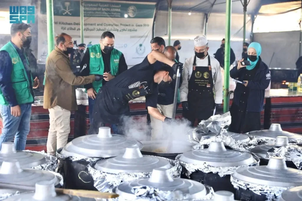 UN OCHA lauds KSrelief projects during field visit to Gaza