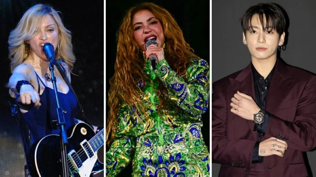 Madonna, Shakira and BTS to headline World Cup half-time show