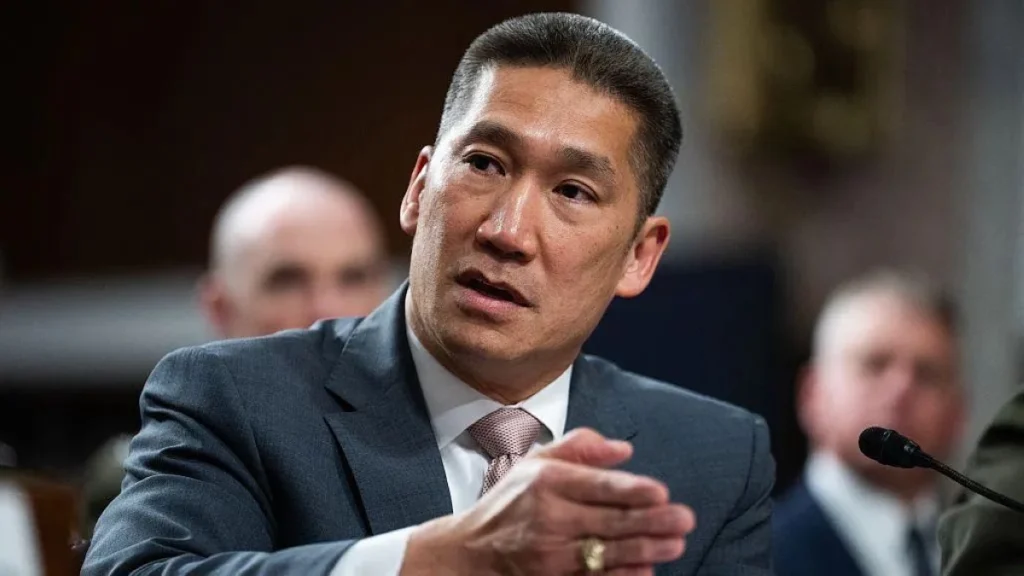 US navy chief says $14bn Taiwan arms deal paused to save munitions for Iran war