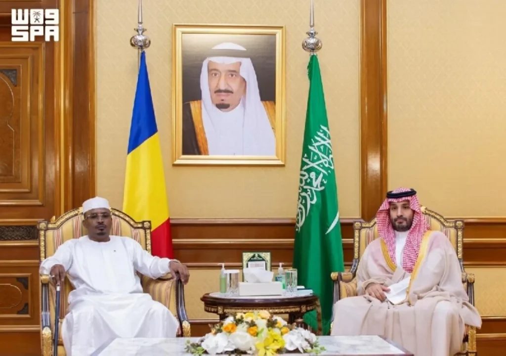 Saudi Crown Prince discusses prospects of cooperation with Chad president