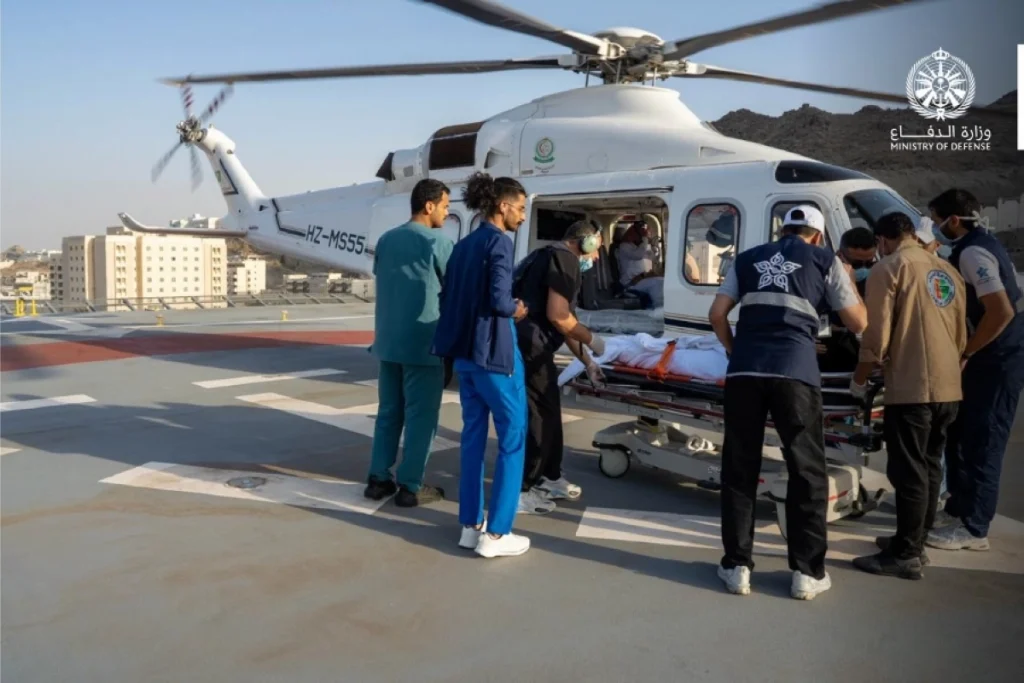 Young woman pilgrim, in critical condition, airlifted to Jeddah