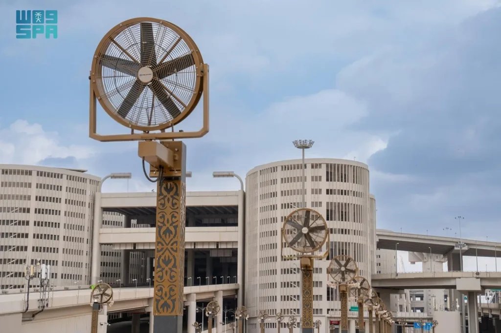 Kidana Completes Replacement of Traditional Mist Columns with Modern Mist Fans at Jamarat Facility