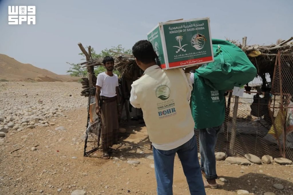 KSrelief Distributes Diverse Aid in Hadhramaut, Yemen