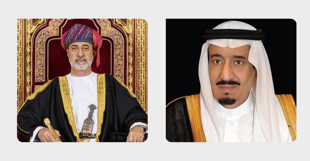 Sultan of Oman Congratulates the Custodian of the Two Holy Mosques, HRH the Crown Prince on the Success of Hajj Season 1447 AH