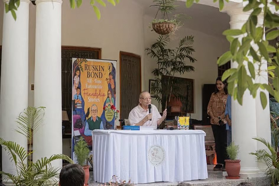 Ruskin Bond launches new book at 92; shares fond childhood anecdotes
