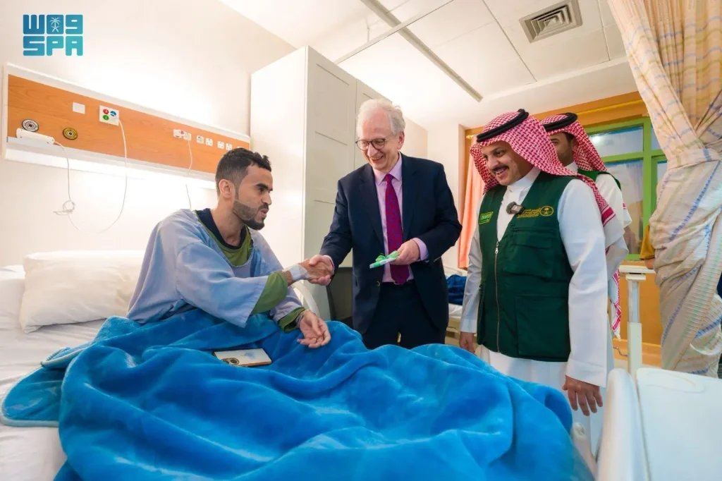 German Ambassador to Yemen Visits Prince Mohammed bin Salman Hospital in Aden