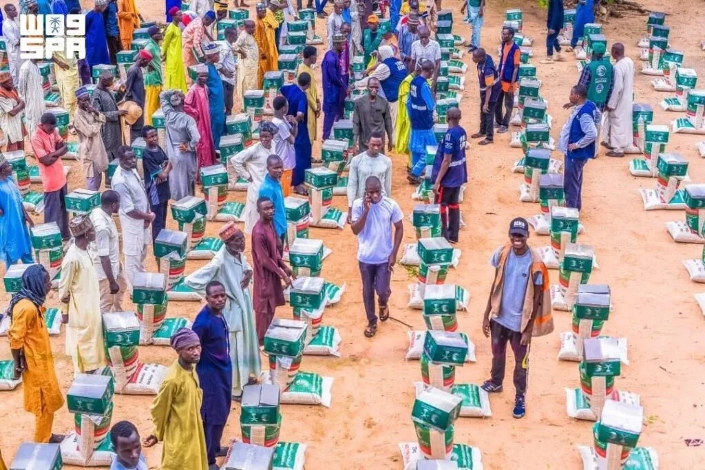 KSrelief Distributes Food Baskets in Yobe State, Nigeria