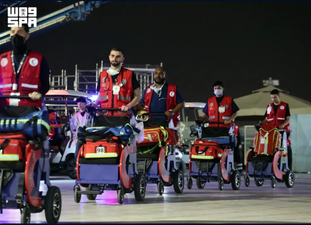 Saudi Red Crescent ensures round-the-clock emergency care for pilgrims in Madinah