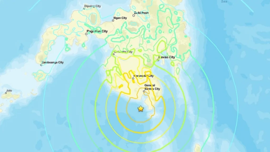 7.8-magnitude earthquake strikes southern Philippines, tsunami warning issued
