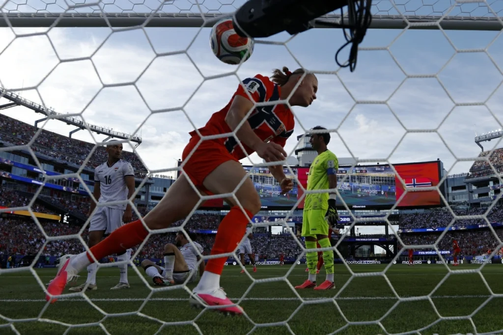 Haaland hits double as Norway cruises past Iraq