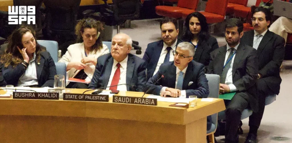 At UN, Saudi Arabia reaffirms two-state solution only path to peace in Mideast