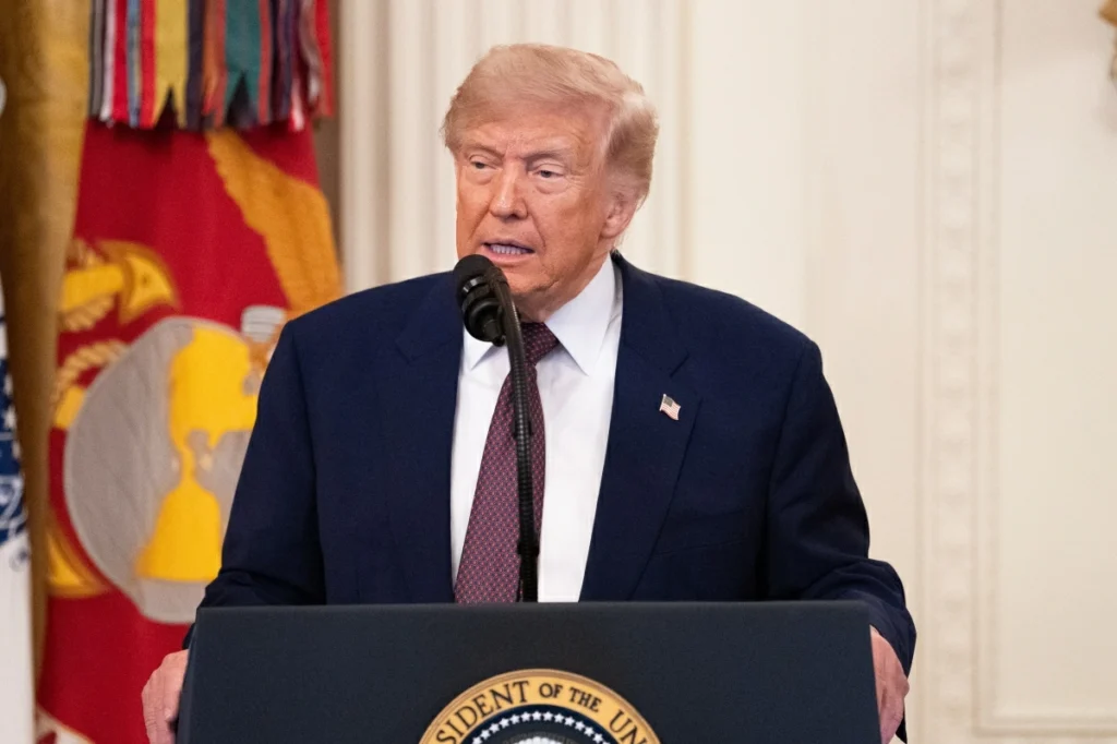 Trump warns no tolls in Strait of Hormuz for 60 days