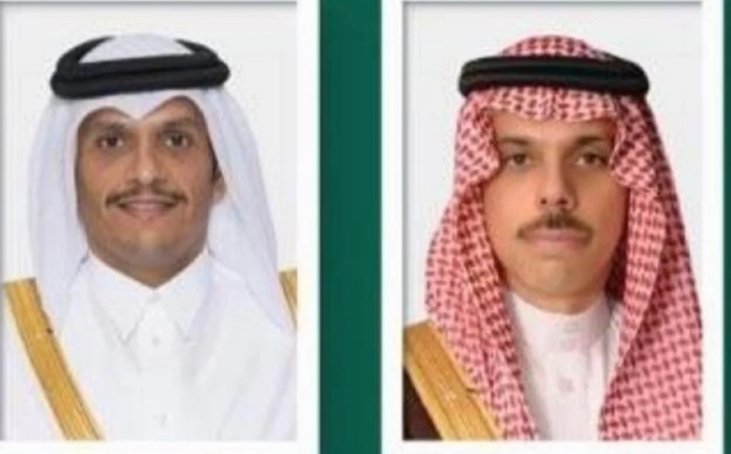 Saudi, Egyptian and Qatari foreign ministers denounce threats to maritime navigation in phone call