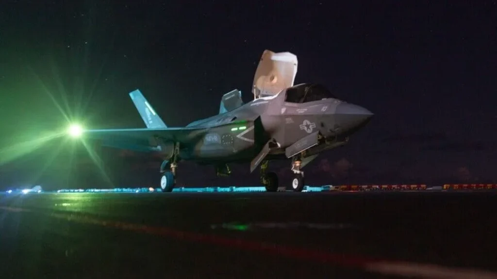 US strikes 140 targets in Iran after Hormuz ship attack