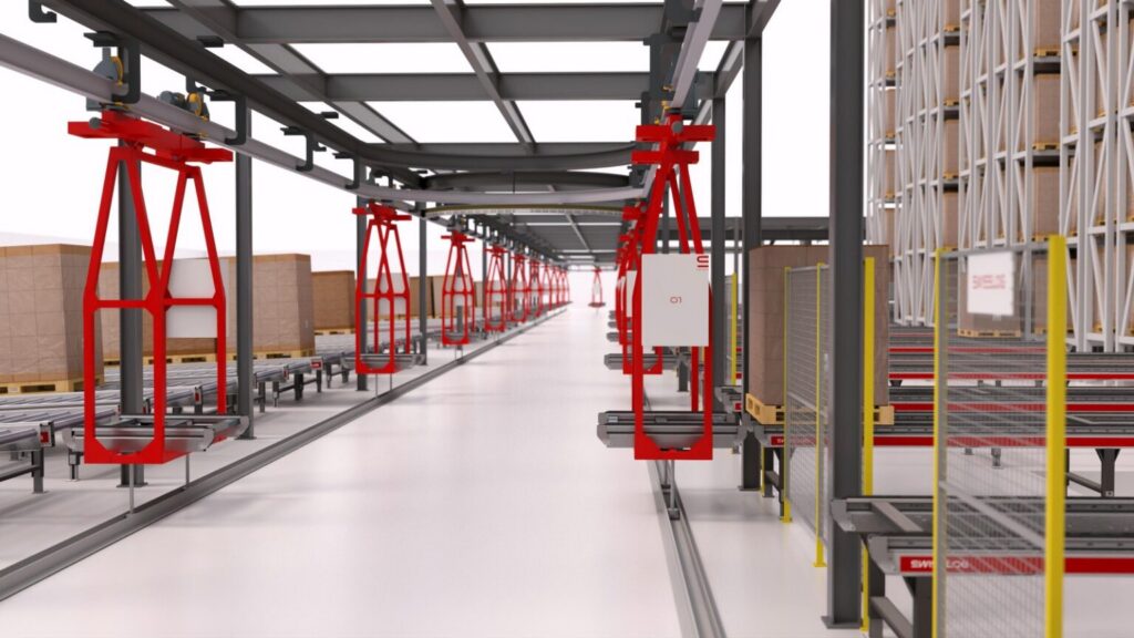 Swisslog introduces FastMove – a high-performance, scalable next-generation monorail solution for future-ready pallet transport