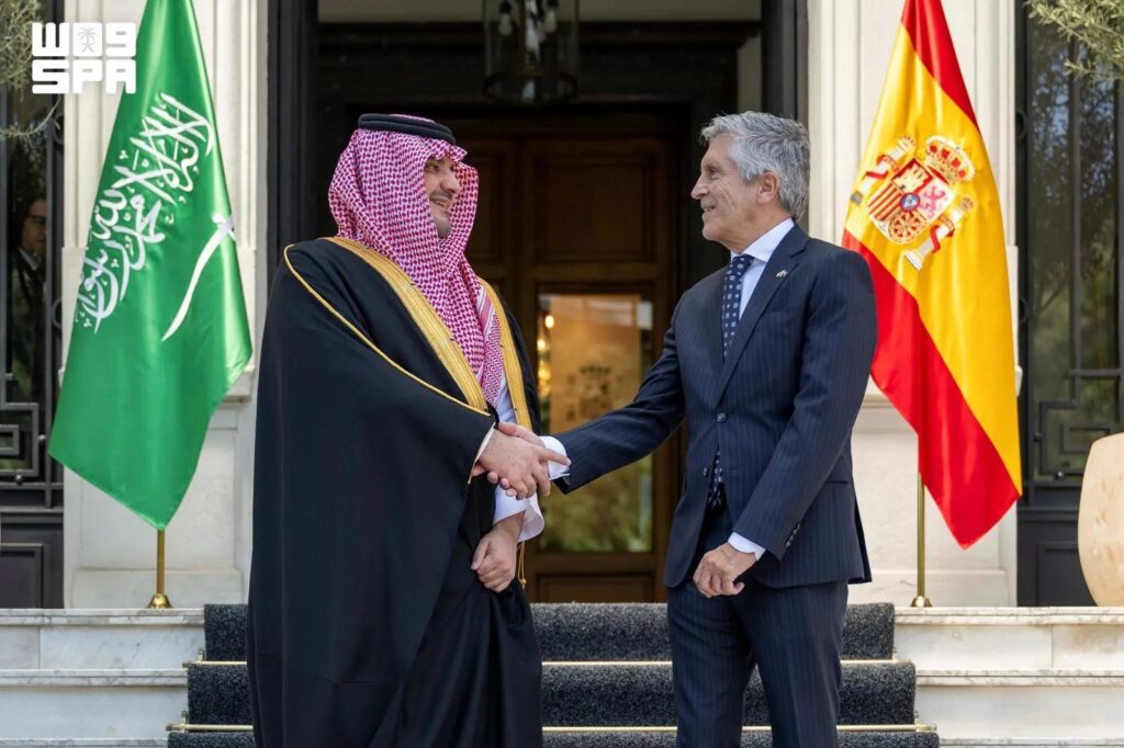 Interior Minister Holds Official Talks with Spanish Counterpart, Signs Comprehensive Training Document
